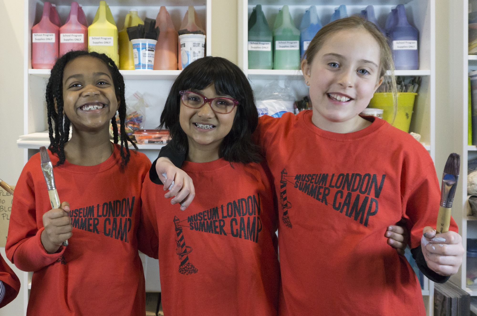 Summer Camp Red Shirts