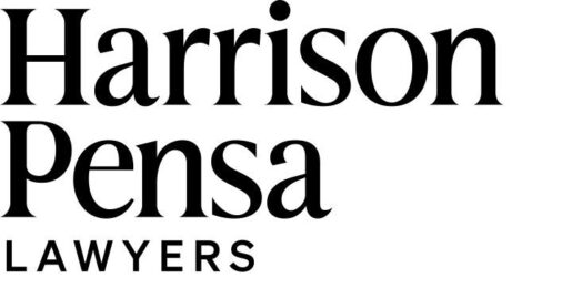 Harrison Pensa Logo Lawyers Stacked Blk Web